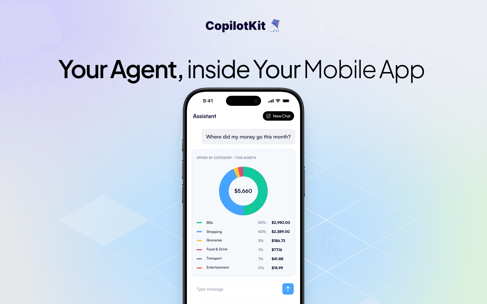 React Native: Your Agent, inside Your Mobile App