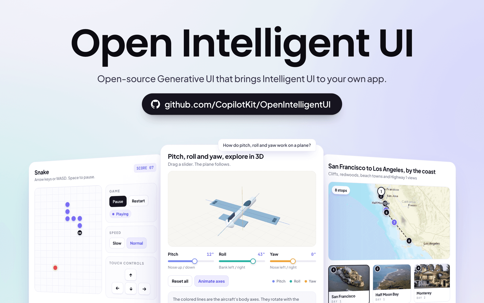 Introducing Open Intelligent UI: the Open-Source Alternative to ChatGPT's Intelligent UI