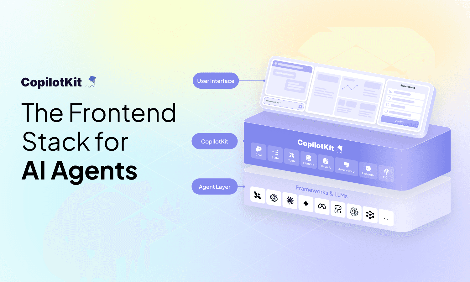 CopilotKit - The Complete Frontend Stack for AI Agents